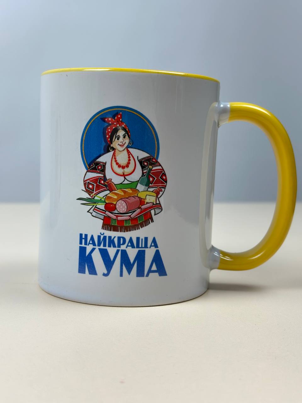 Чашка для кумы "Лучшая кума" реальное фото